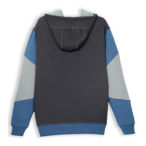 Sudadera con capucha para hombre más vendida de fábrica profesional, forro polar de algodón informal con estampado en relieve, estilo de traje de hombro caído - Product Image 4