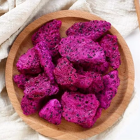 Drakenvrucht gevriesdroogd (FD) siroopgeconserveerd in bulk, knapperige fruitsnack met natuurlijke zoetheid uit Vietnam