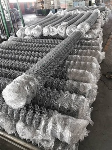 Best Price Chain Link Fence Galvanized Diamond Hole Cyclone <strong>Wire</strong> Fence <strong>Design</strong> Galvanized Chain Link Fence <strong>Wire</strong> <strong>Mesh</strong> Rolls - Product Image 5