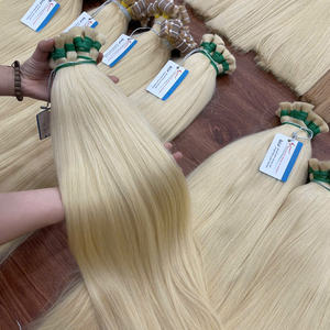 Extensions de cheveux humains en vrac vierges Remy de super haute qualité Machine droite naturelle Double trame pas d'emmêlement pas d'arnaque prix d'usine - Product Image 6