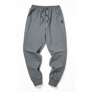 Pantalon de survêtement en coton épais de haute qualité pour hommes, nouveau design Streetwear décontracté avec cordon de serrage - Product Image 4