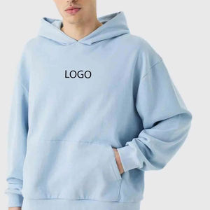 ชุดกีฬาแบบสวมหัวสำหรับผู้ชายชุดวอร์มทรงถุงมีฮู้ดขนาดพลัสไซส์ - Product Image 1