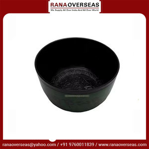 Cuenco tibetano de color verde y negro más vendido para la curación de Chakras, la atención plena y el alivio del estrés - Product Image 3