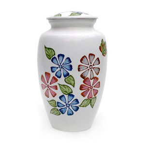 Nouveau Modish décoratif fabriqué à la main adulte crémation urne cendres humaines urnes en aluminium à la main au prix de gros - Product Image 2