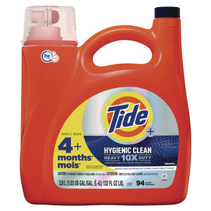 Détergent à lessive liquide Tide Free & Gentle, 100 lavages, 132 fl oz, Détergent à lessive Tide, Détergent à lessive Clean - Product Image 3