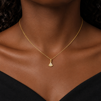 Collier de luxe en or 18 carats et moissanite pour mariée et demoiselles d'honneur, collection cadeau en gros OEM DEZYVIA