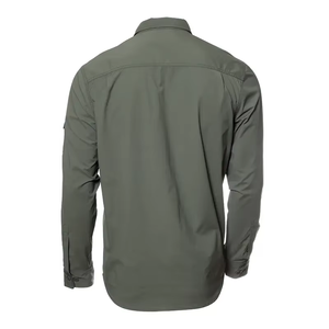 <b>Men</b> Long Sleeve Formal Button Down <b>Shirt</b> <b>Stretch</b> Wrinkle Free Business Casual Wear - Product Image 2