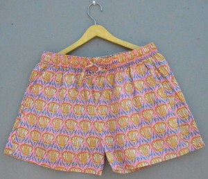 Calzoncillos bóxer unisex de nueva llegada, suaves y cómodos, con estampado de bloques de mano con elástico y cordón transpirable - Product Image 5