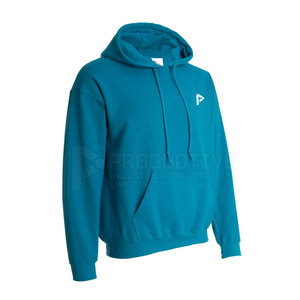Venta al por mayor OEM servicio personalizado ligero hombres sudaderas con capucha mejor diseño cuello con capucha Casual carta patrón poliéster/algodón - Product Image 4