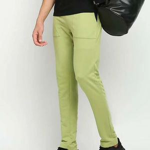 Pantalones de hombre de último estilo con diseño personalizado para adultos, servicios OEM, pantalones de hombre rectos, curvos y a rayas. - Product Image 5