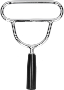 Abridor Bucal de Alta Calidad para Animales Grandes, con Acero Cromado y Mango de Madera, Herramienta Veterinaria para Odontología Bovina - Product Image 3