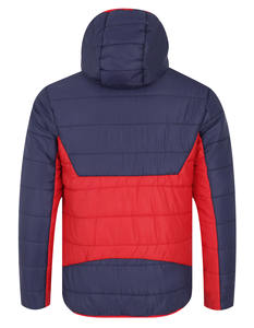 Meilleure vente Veste motard rembourrée pour homme Doudoune couleur personnalisée Capuche en polyester léger Stand Pakistan Toile enduite Bas Hiver - Product Image 2