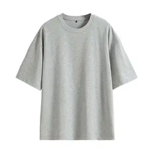 Benutzer definierte übergroße T-Shirt Großhandel Männer Baumwolle Schwergewicht Rundhals ausschnitt Mann T-Shirts Keine Marke Herren Overs ize T-Shirt