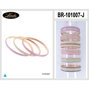Linda FASHION Brazalete de Aleación Chapado en Oro con Dije de Pluma Religiosa para Mujer, Joyería de Fiesta - Product Image 5