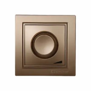 Dimmer Light Switch 600W per LED Light 220V LED Dimmer Switch 240V per LED LIght Wall Dimmer Switch Luxury Gold