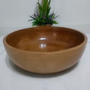 High quality New design Wooden spa massage foot tub lavatory wooden Copper Spa Bowls made in Vietnam