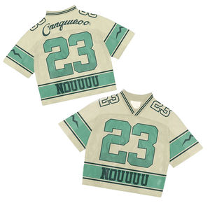 ชุดเสื้อเจอร์ซีย์ฟุตบอลผ้าโพลีเอสเตอร์สำหรับผู้ชายเสื้อยืดแฟชั่นแนวสตรีท100% งานตามสั่งสำหรับ2025 - Product Image 6