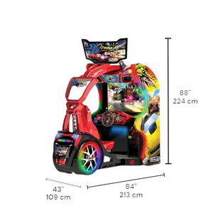 Cruis'n Blast de Raw Thrills, Máquina de Carreras Arcade HD de 43 Pulgadas - Product Image 6