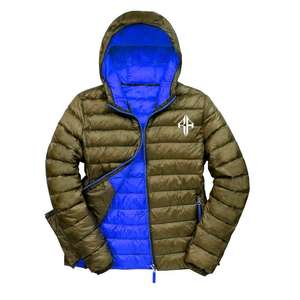 Chaqueta acolchada con cremallera estampada transpirable de poliéster 100% nueva chaqueta de invierno con logotipo personalizado más vendida de ATLANTIC - Product Image 5