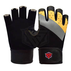 2025 New Fitness Weightlifting Workout Gloves With <b>Wrist</b> <b>Support</b> Custom Color Weightlifting Gym Gloves - Product Image 1