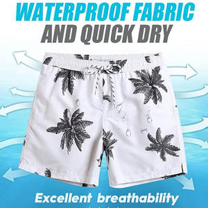 Logo personnalisé Shorts de bain pour hommes Vêtements de natation légers Prix de gros Shorts de bain confortables pour hommes - Product Image 5