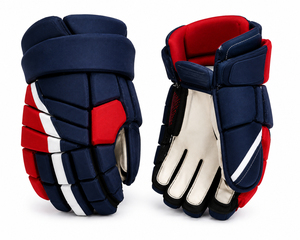 Guantes de Hockey sobre Hielo Harry Johnson, Cierre de Gancho y Bucle, Color Negro y Gris, Poliéster, Unisex, Deportivos, Transpirables, Ligeros, Antideslizantes - Product Image 5