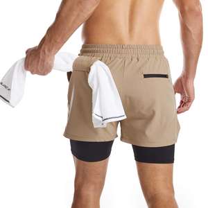 กางเกงขาสั้นผ้าแคนวาสโพลีเอสเตอร์ 100% สำหรับผู้ชาย ยี่ห้อ SAVOW FIGHT WEAR ขายส่ง พิมพ์ลายด้วยความร้อน ป้องกันรอยยับ ใส่สบายสำหรับวิ่งในฤดูร้อน - Product Image 4