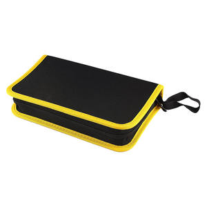 Pochette de rangement pour outils en toile personnalisée, très vendue |   Petite trousse de rangement avec fermeture éclair |   Sac à outils robuste avec sangles élastiques - Product Image 1