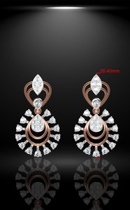 Moda original 14K 18K blanco/amarillo chapado en oro de acero inoxidable joyería collar pendientes para mujeres regalos de fiesta - Product Image 2