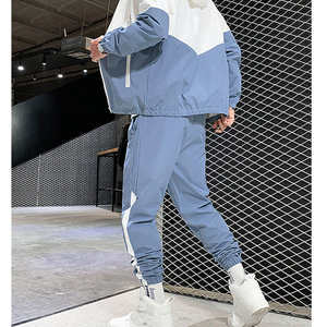 Nuevos Conjuntos Deportivos Personalizados de Moda para Hombre, Talla Grande, con Capucha, Color Sólido, de Primera Calidad, con Logotipo Personalizado Serigrafiado, 100% Algodón, para Invierno - Product Image 3