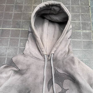 Sudadera con Capucha de Punto Transpirable de Algodón 100% para Hombre, Color Liso, Informal, Venta al por Mayor de Invierno 2026, con Diseño de Logotipo Personalizado, Teñido Liso - Product Image 5