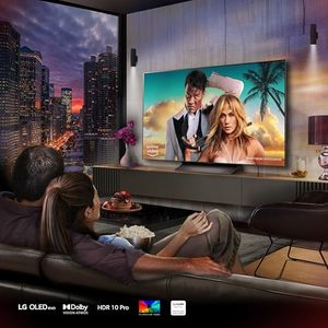 77-Inch 4K UHD Smart <b>TV</b> with Performance Processor Surround Sound Audio Integrated Media Player Voice Assistant for Hotel Use - Product Image 1