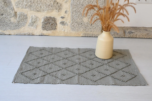 100% coton fait à la main tapis petit tapis tapis de salon avec article Homedecor de haute qualité écologique - Product Image 2