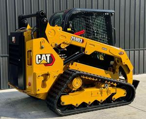 Cargadora sobre orugas Caterpillar 259D3 75hp, cargadora sobre orugas aprobada por la CE EPA con accesorio para cargadora frontal, envío gratis - Product Image 1