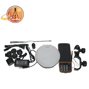 جهاز استقبال GNSS خفيف الوزن GPS CHC E91 IP67 مقاوم للغبار GPS RTK وقاعدة وحدة روفر مع قنوات