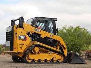รถตักล้อยาง CAT รุ่น Skid Steer Loader เครื่องยนต์ดีเซล 45 กิโลวัตต์ 75 แรงม้า น้ำหนัก 750 กิโลกรัม รถตักหน้า ใช้เครื่องยนต์ Kubota รุ่นปี 2023 ดีไซน์ใหม่ ลดราคา - Product Image 2