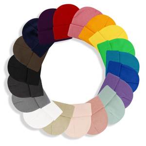 Gorros de invierno de lana cálidos con servicios de OEM, gorro de punto para adultos, gorros personalizados con nuevo estilo para exteriores - Product Image 3