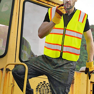 Chaleco de Seguridad Ligero, Transpirable, de Alta Visibilidad y Duradero con Certificación EN para Mayor Comodidad en el Trabajo - Product Image 6