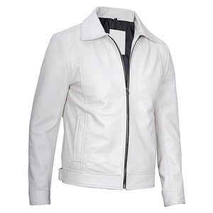 Calidad superior Servicio OEM Precio asequible Chaqueta de cuero Material de la mejor calidad Hecho Chaquetas de cuero para hombres - Product Image 5
