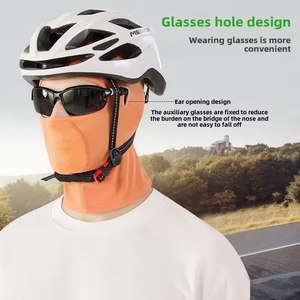 Balaclava de cyclisme personnalisée, été, visage, moto, imperméable, spandex, respirant, polyester, soie glacée, balaclava, livraison DDP - Product Image 3