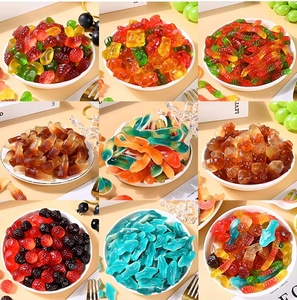 공장 직접 OEM ODM 제조업체 과일 맛 부드러운 씹는 과자 구미 사탕 대량 도매 - Product Image 2