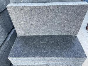 Rajathan Ash สีดำเปลวไฟหินแกรนิตกระเบื้องทางเดินกลางแจ้งทางเดินทางเดินขัดทางเท้าบันไดสำหรับพื้นบันได - Product Image 4