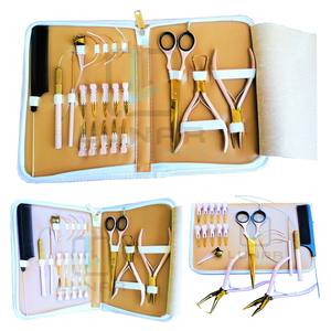 Kit de herramientas de extensión de trama de cabello de la mejor calidad, Blanco susurro de calidad superior con Color de plasma dorado, que proporciona etiquetado de marca personalizado - Product Image 1