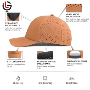 Casquettes de baseball légères du meilleur fabricant, respirantes, en coton de haute qualité, marque privée, plage à la mode - Product Image 3