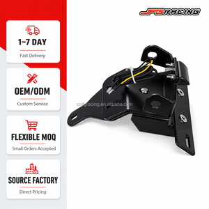 Soporte de matrícula corto de aluminio para CFMOTO 450NK 450SR 450SS 450SRS 250SRS 300SR 300SS, piezas de motocicleta - Product Image 1