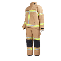 Combinaison de pompier de haute qualité approuvée CE, couleur rouge, orange, bleue, taille personnalisée L XL XXXL XXXXL, combinaison de lutte contre l'incendie Nomex, noire