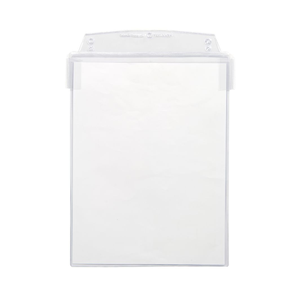 Pochette de documents avec rabat de protection, à suspendre, DIN A4 portrait, transparente, 10 pièces / paquet.- SD019-20 - Product Image 2