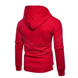 Sudaderas con capucha de tela personalizada para hombre, nuevo diseño, de alta calidad, sin cremallera, talla grande, barato - Product Image 2