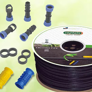 ขดลวดให้น้ำแบบหยดพลาสติก PE 12/16/20มม. สีดำสำหรับใช้ในสวนเรือนกระจกทางการเกษตร - Product Image 1