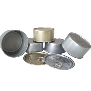 Juego de 2 piezas de alta calidad de hojalata vacía, envasado de alimentos enlatados, enviado de fábrica para Vietnam, envío de latas de atún, comida para mascotas - Product Image 1